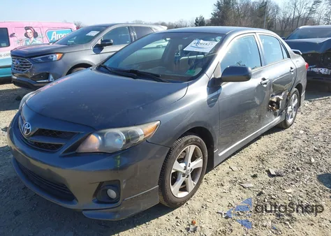 2013 Toyota Corolla S from USA, damaged, VIN 2T1BU4EE0DC109594